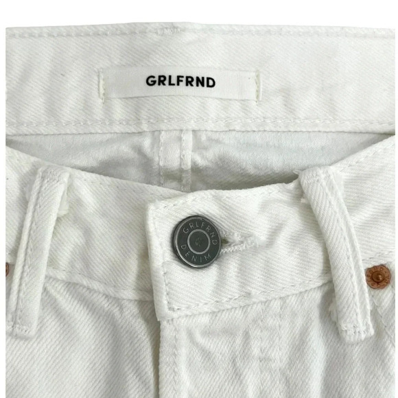 GRLFRND Karolina White Flag High Rise Rigid Denim
Skinny Ankle Jeans Size 26 - Picture 6 of 11